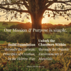 graphic: Our Mission & Purpose is simple
